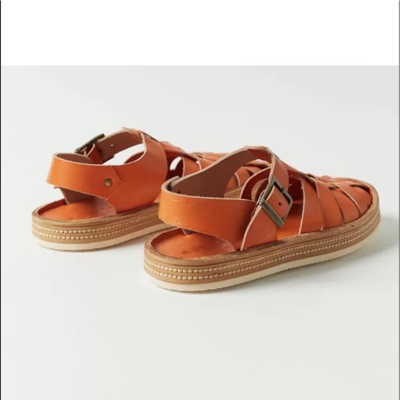 New Urban Outfitters Punto Pigro Platform Fisherman Sandal 39 or 9 and 40 or 10 - Picture 3 of 16